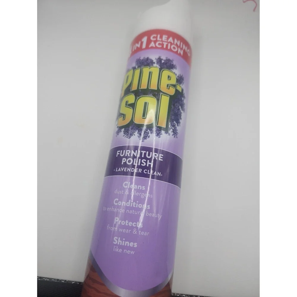 Pine-Sol Furniture Polish 4 in 1  12.7oz Aerosol Can Lavender Clean Scent